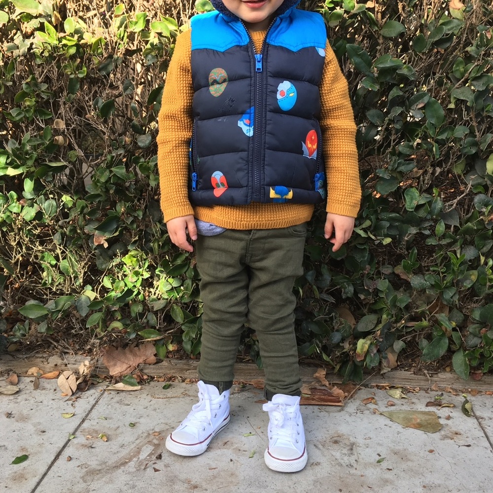 Stella McCartney Kids Robot Puffer Vest. SOLD OUT everywhere. Size 3Y